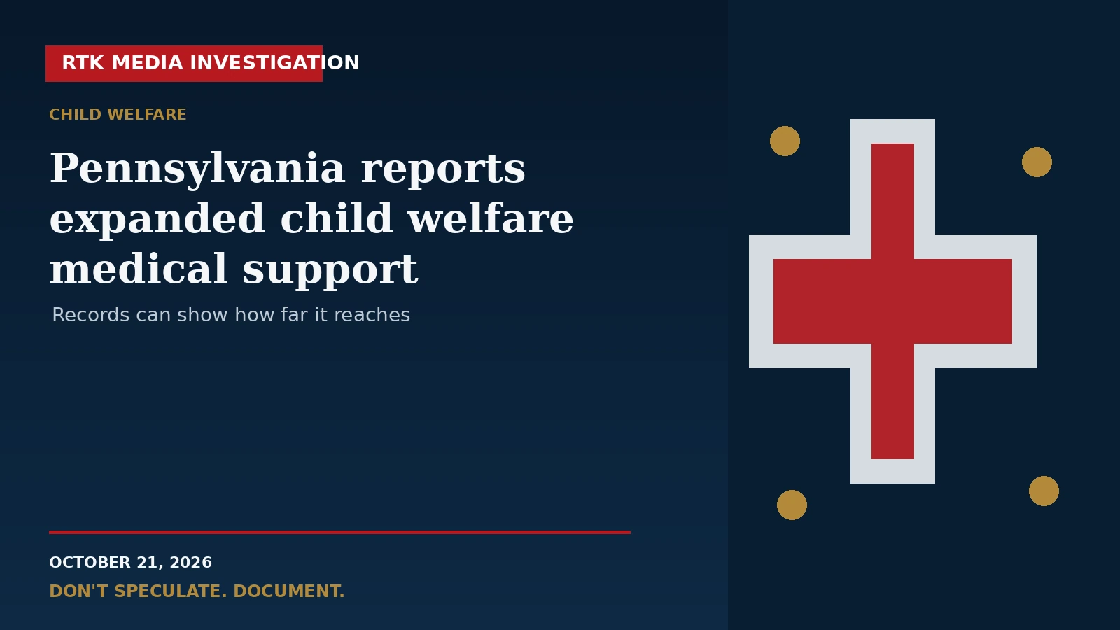 Pennsylvania reports expanded child welfare medical support